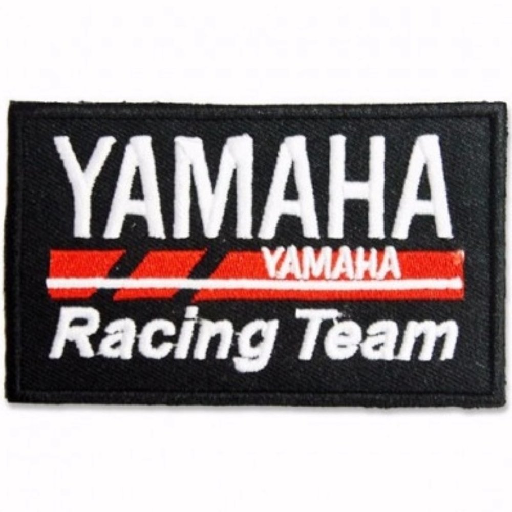 Yamaha Racing Team Embroidered Iron-On SewOn Patch